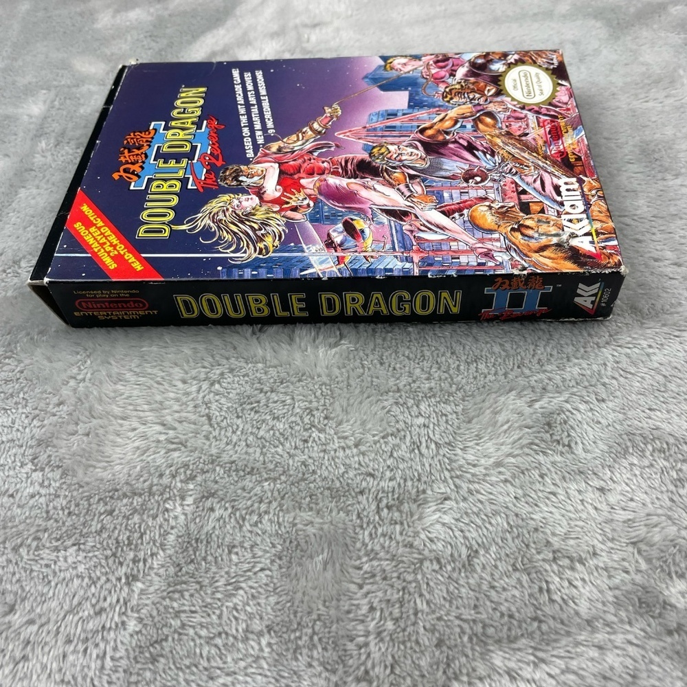 Double Dragon II Nintendo NES Authentic Original Tested Vintage Video Game CIB - Picture 11 of 12